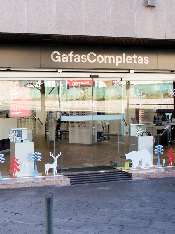 imagen tienda gafas completas cornella