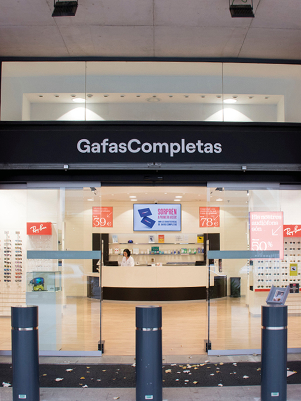 imagen tienda gafas completas montigala